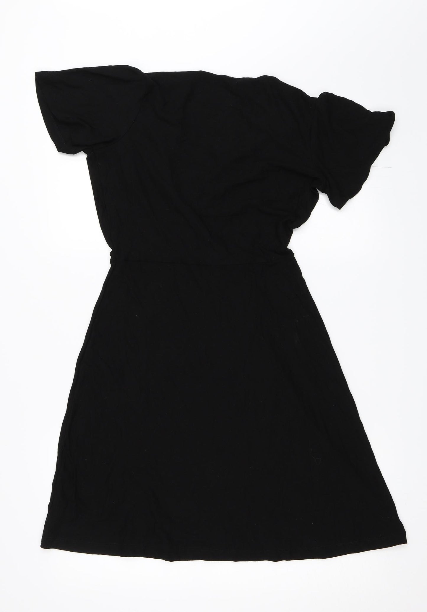 NEXT Womens Black   Wrap Dress  Size 6