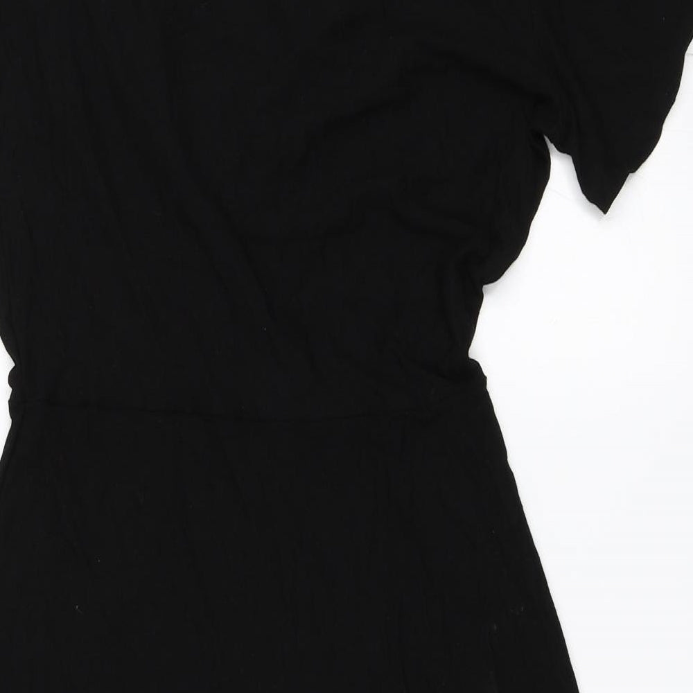 NEXT Womens Black   Wrap Dress  Size 6