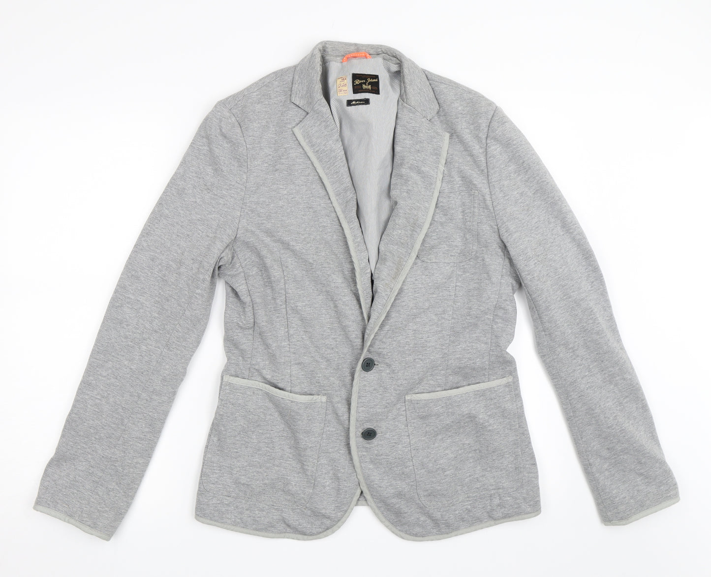 River Island Womens Grey   Jacket Blazer Size M