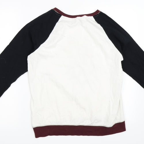 George Womens White   Pullover Sweatshirt Size 12