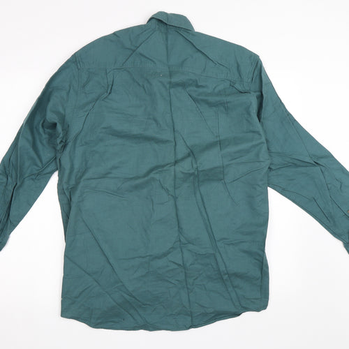 Preworn Mens Green    Button-Up Size S