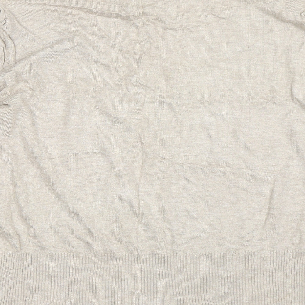 South Womens Beige   Pullover Jumper Size 18