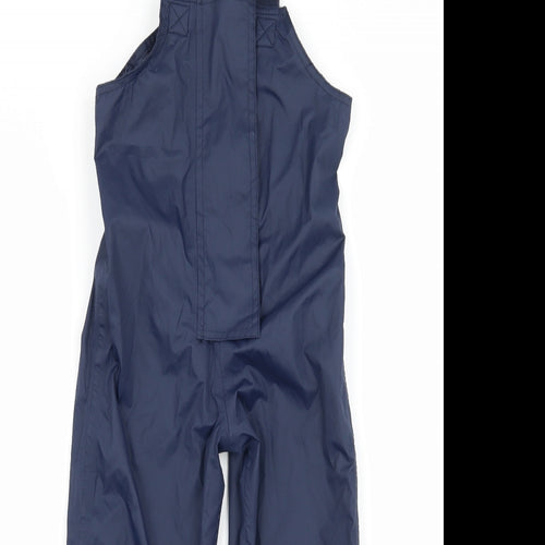 Crane  Boys Blue   Rain Trousers Trousers Size 3-4 Years - Dungaree