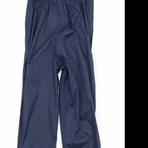 Crane  Boys Blue   Rain Trousers Trousers Size 3-4 Years - Dungaree