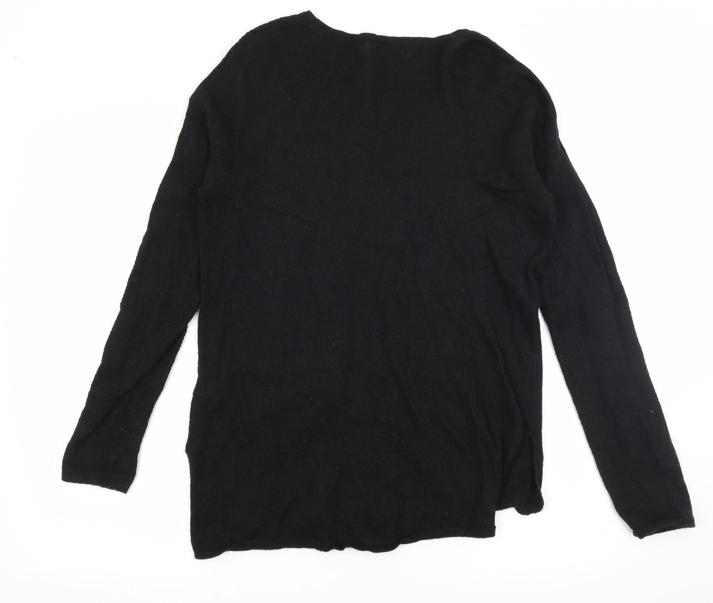 NEXT Womens Black  Knit Pullover Jumper Size 8