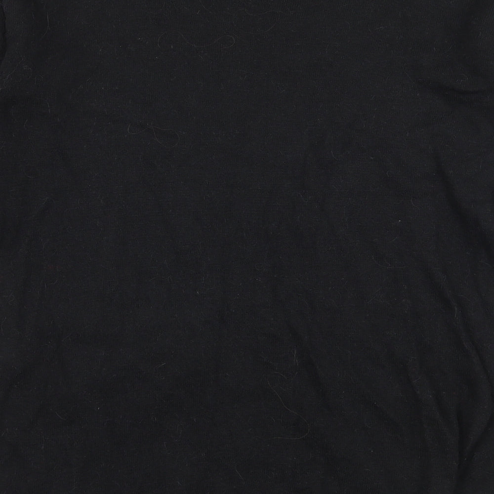NEXT Womens Black  Knit Pullover Jumper Size 8