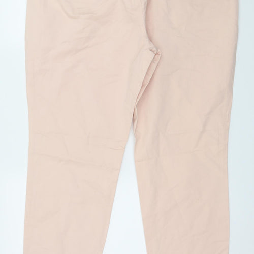 NEXT Womens Pink   Trousers  Size 16 L30 in