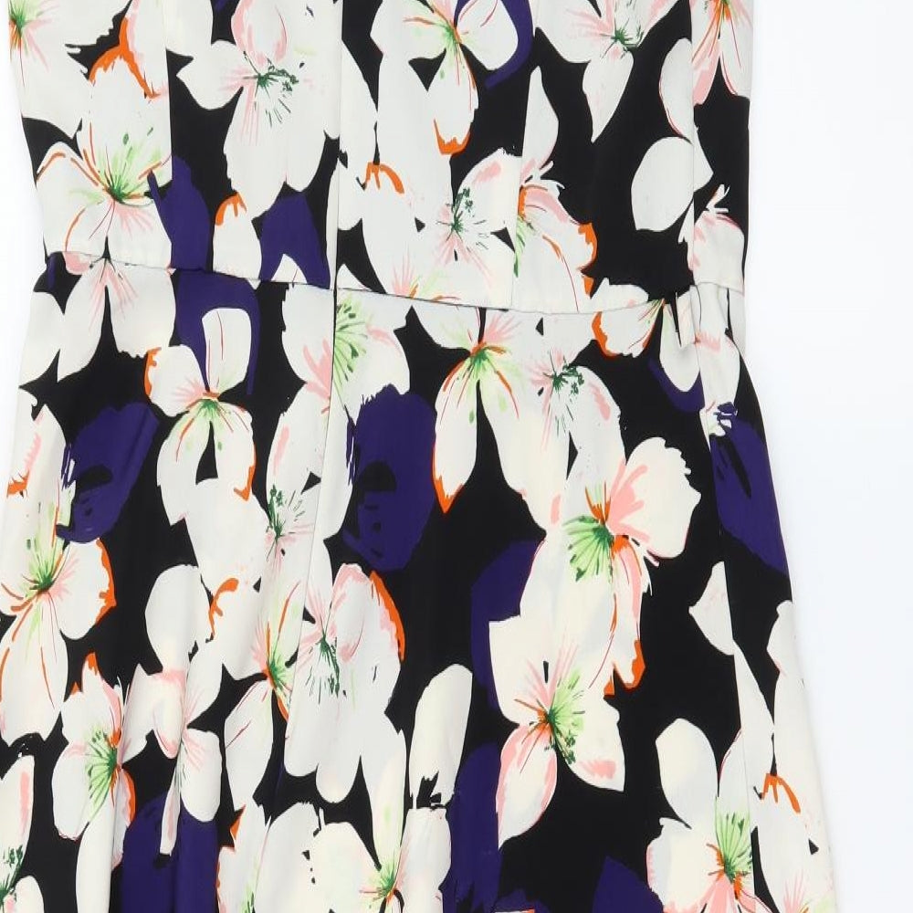 Papaya Womens Multicoloured Floral  Fit & Flare  Size 12