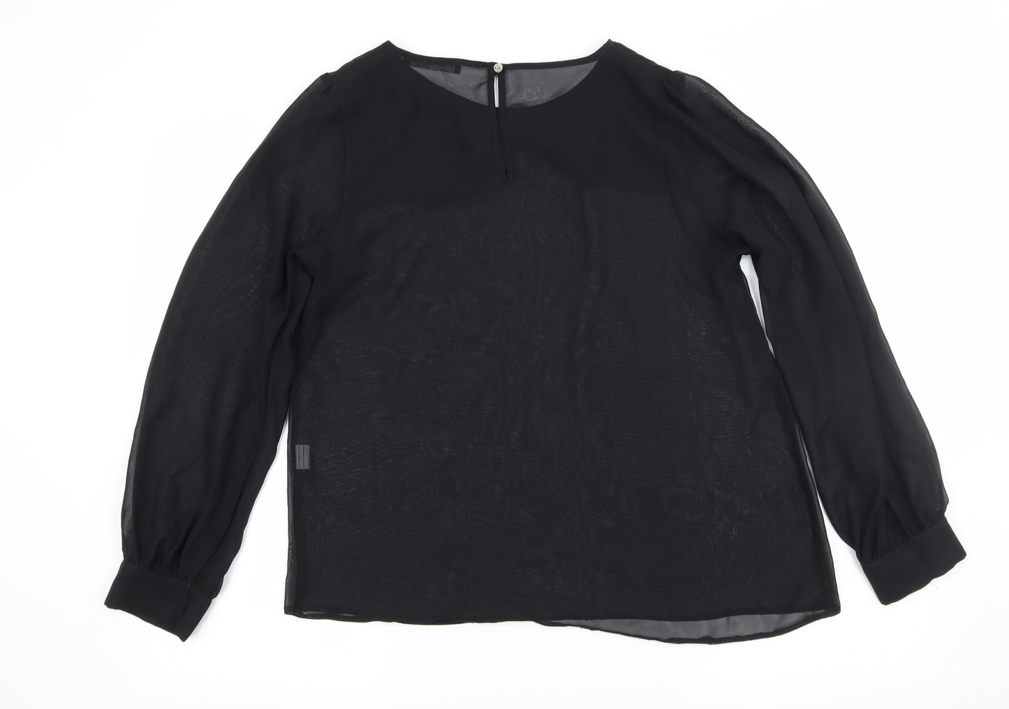 Atmosphere Womens Black   Basic Blouse Size 12