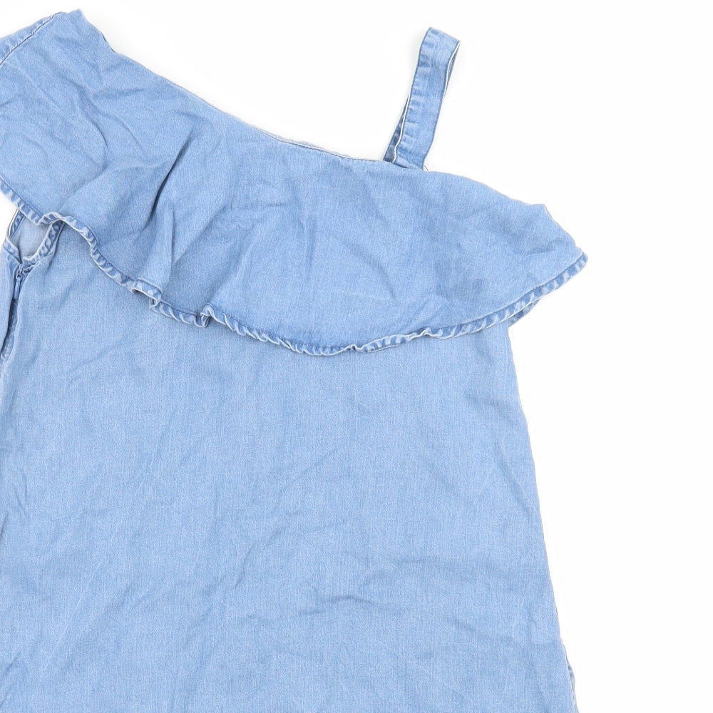 River Island Girls Blue  Denim A-Line  Size 10 Years