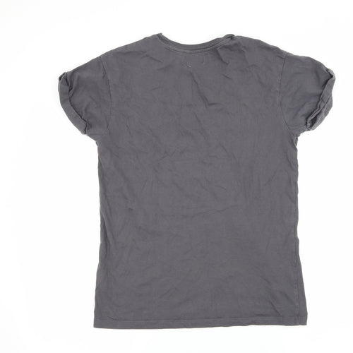 Topman Mens Grey  Jersey  T-Shirt Size S