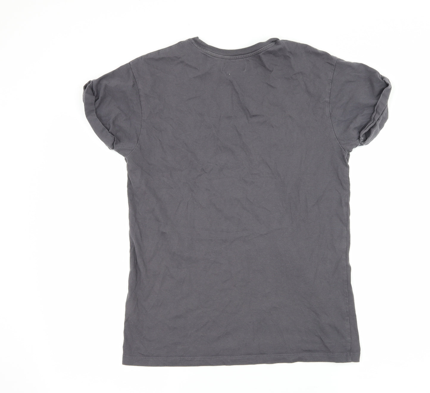 Topman Mens Grey  Jersey  T-Shirt Size S