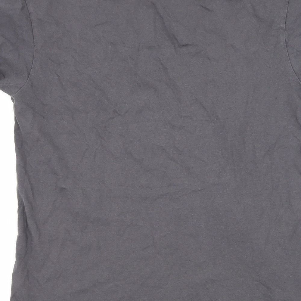 Topman Mens Grey  Jersey  T-Shirt Size S