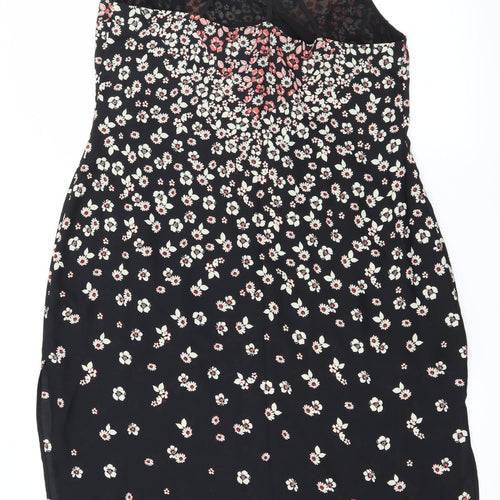 New Look Womens Beige Floral  Slip Dress  Size 14