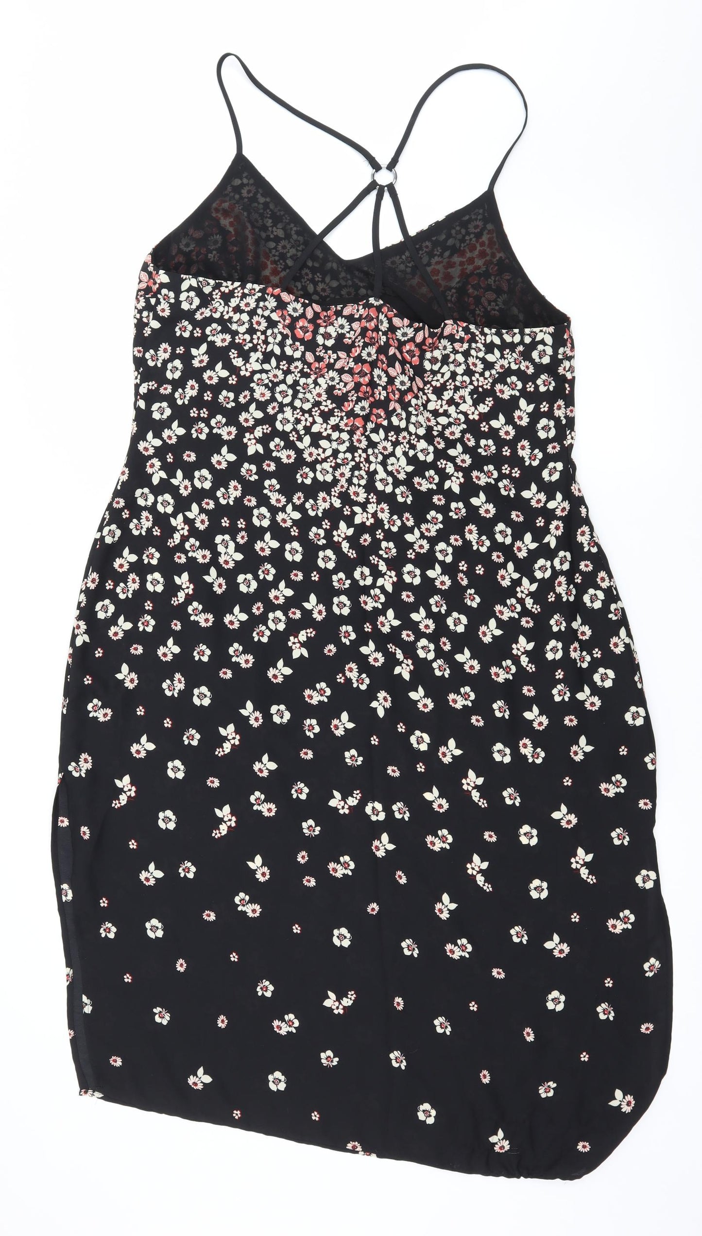 New Look Womens Beige Floral  Slip Dress  Size 14