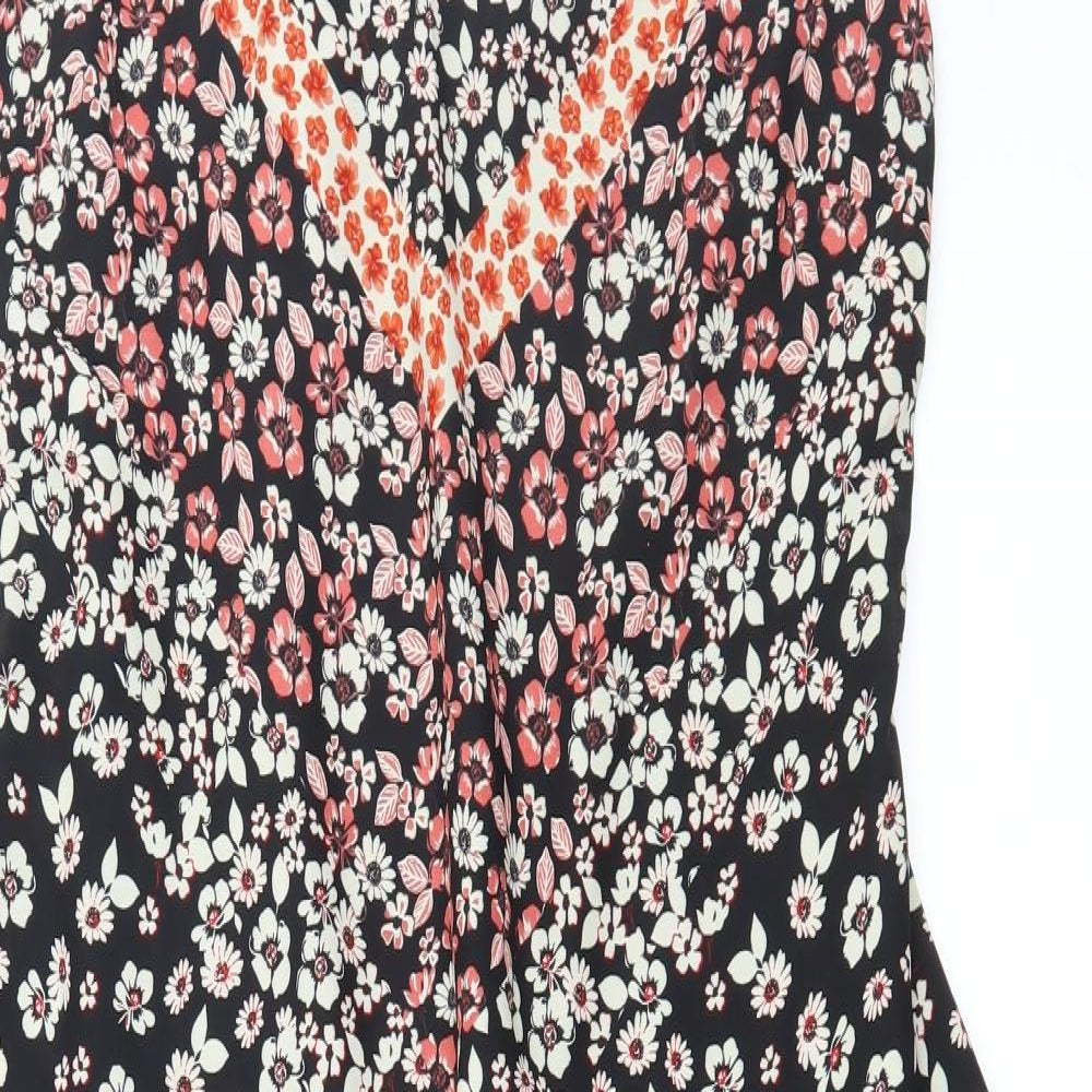 New Look Womens Beige Floral  Slip Dress  Size 14
