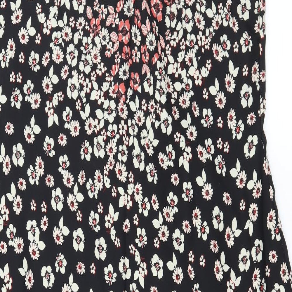 New Look Womens Beige Floral  Slip Dress  Size 14