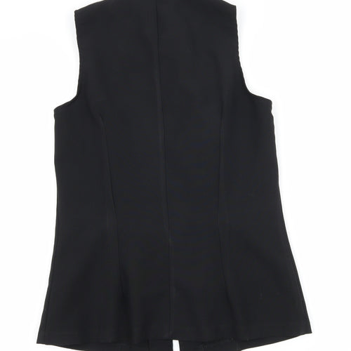 Preworn Womens Black   Basic Blouse Size 12