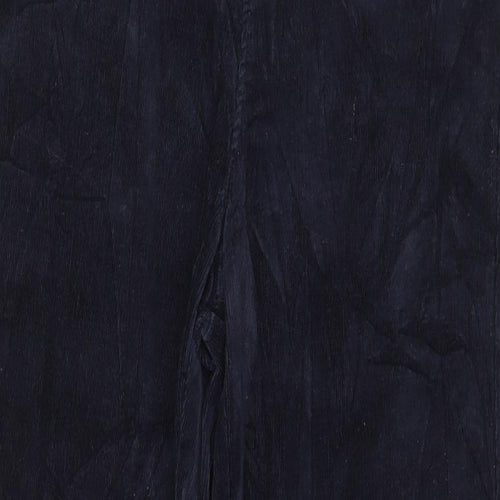 Marks and Spencer Womens Blue  Corduroy Capri Leggings Size 8 L30 in