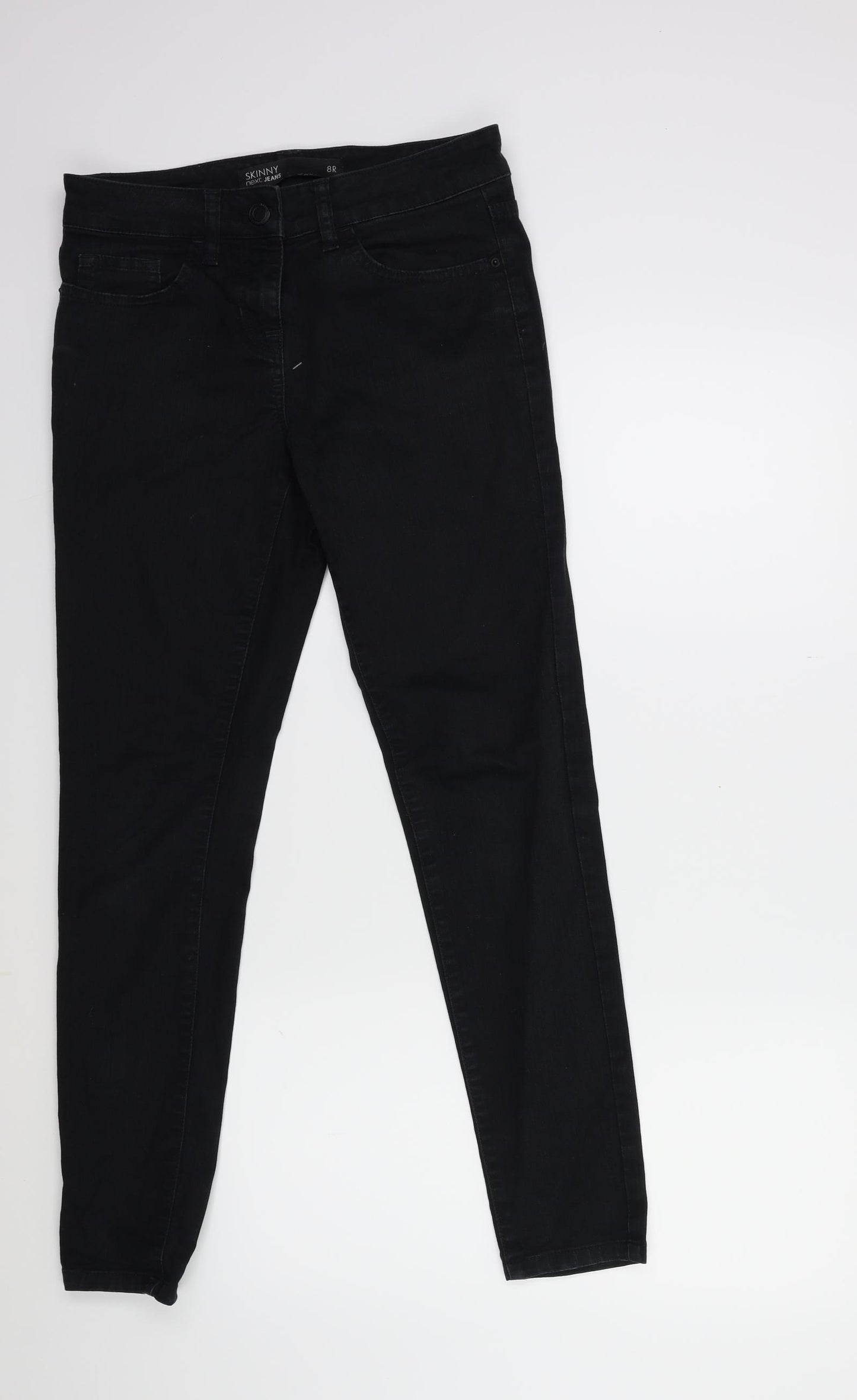 NEXT Womens Blue  Denim Skinny Jeans Size 8 L29 in