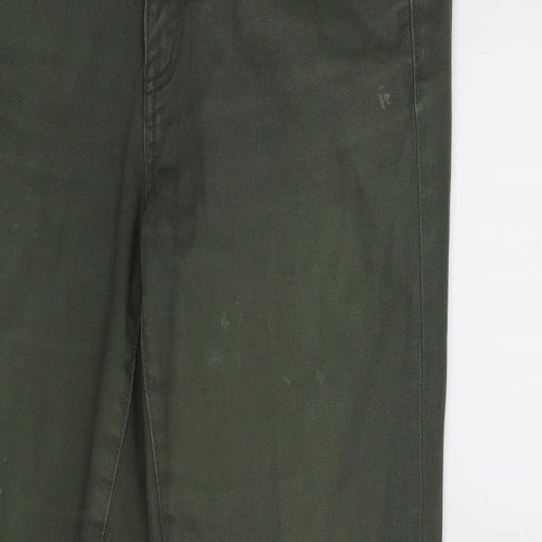 Gap Womens Green  Denim Skinny Jeans Size 12 L28 in