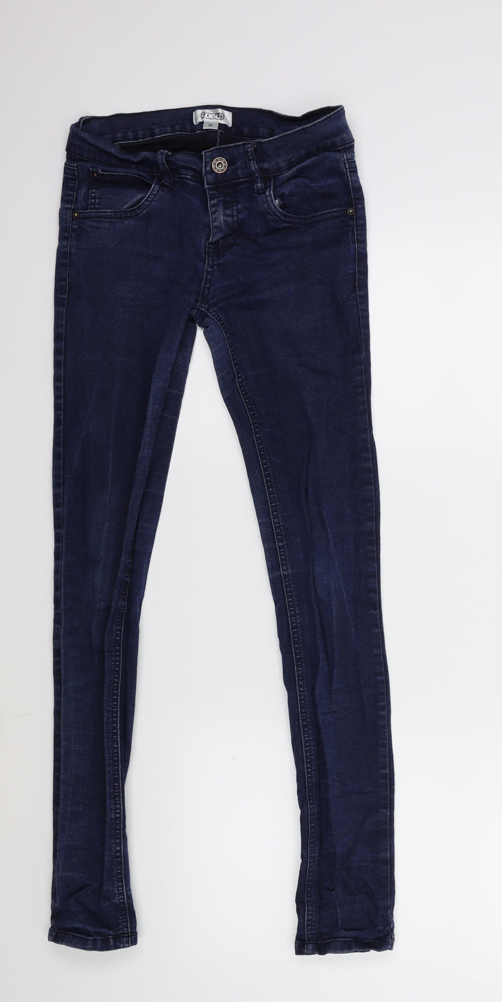 WOW Womens Blue  Denim Skinny Jeans Size M L29 in