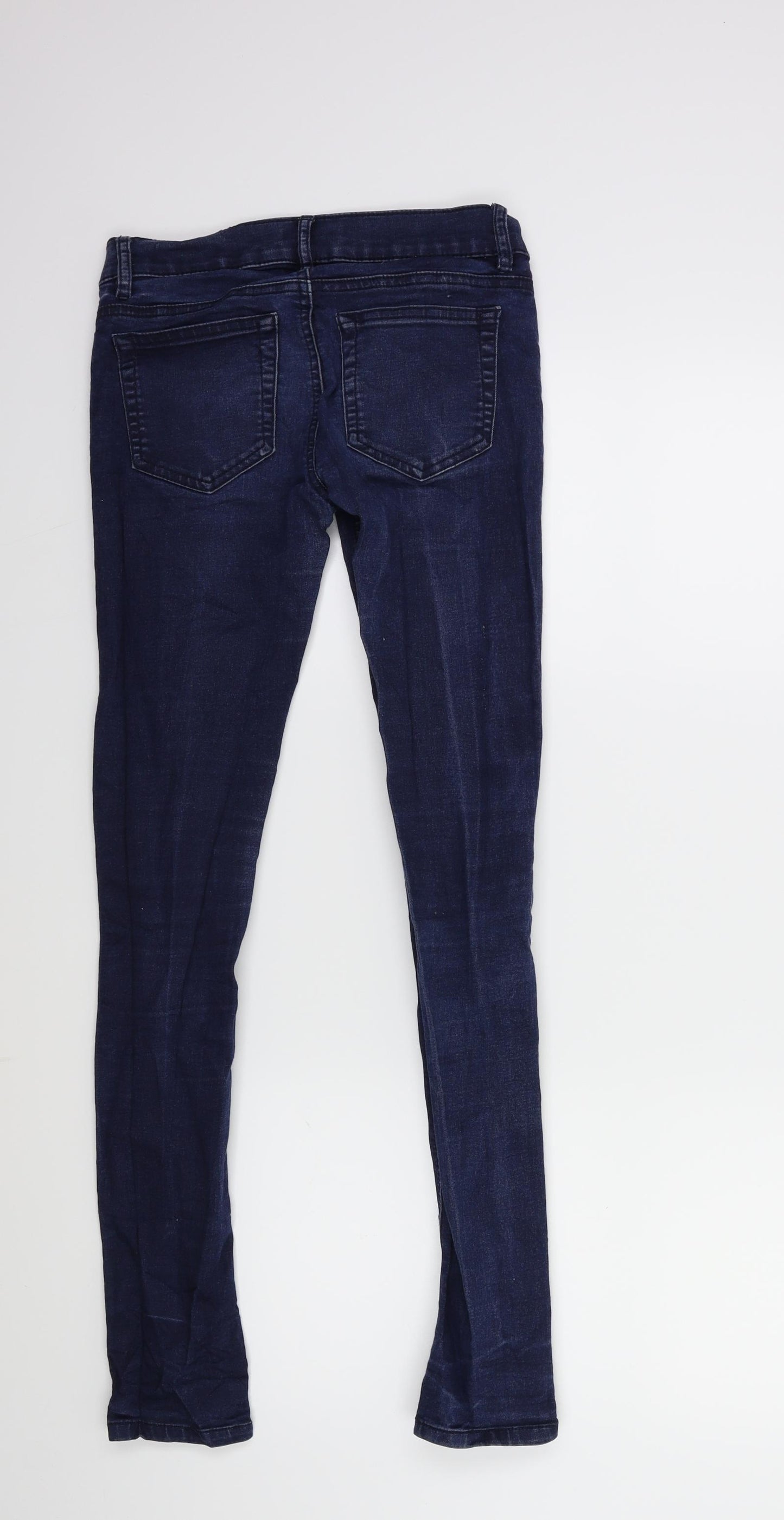WOW Womens Blue  Denim Skinny Jeans Size M L29 in