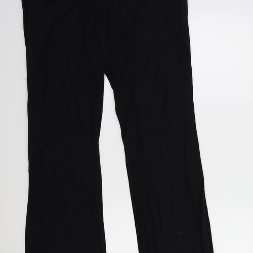 Ipekyol Womens Black   Trousers  Size 12 L32 in