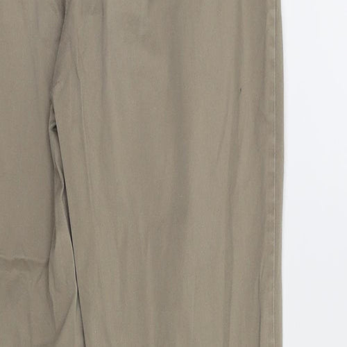 Etam Womens Beige   Chino Trousers Size 12 L29 in