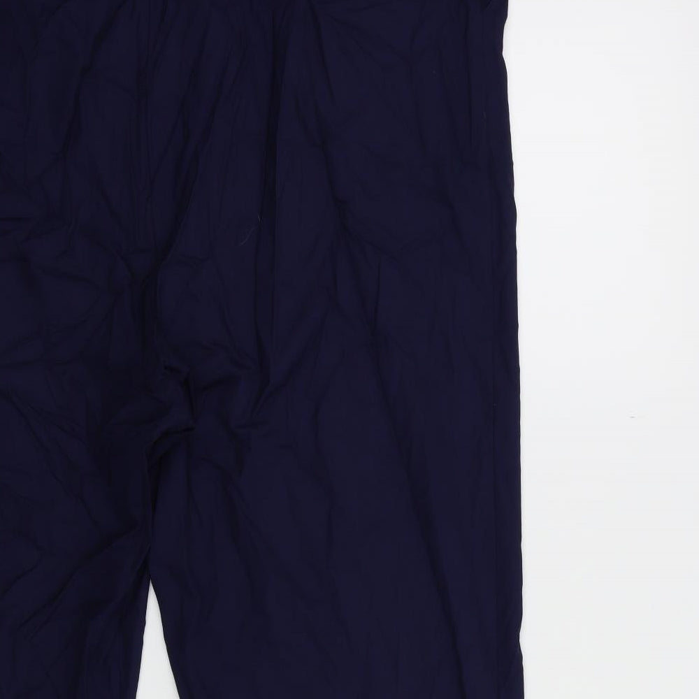 Missguided Womens Blue   Trousers  Size 20 L27 in