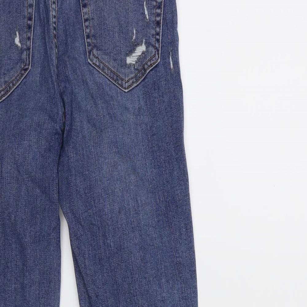 Topshop Womens Blue  Denim Skinny Jeans Size 26 in L30 in
