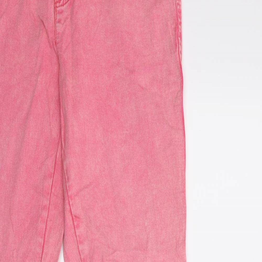 John Boner Womens Pink  Denim Skinny Jeans Size 10 L30 in