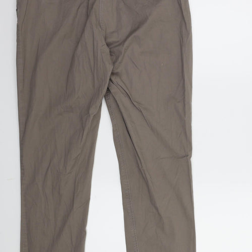 Maine Womens Green   Chino Trousers Size 14 L27 in