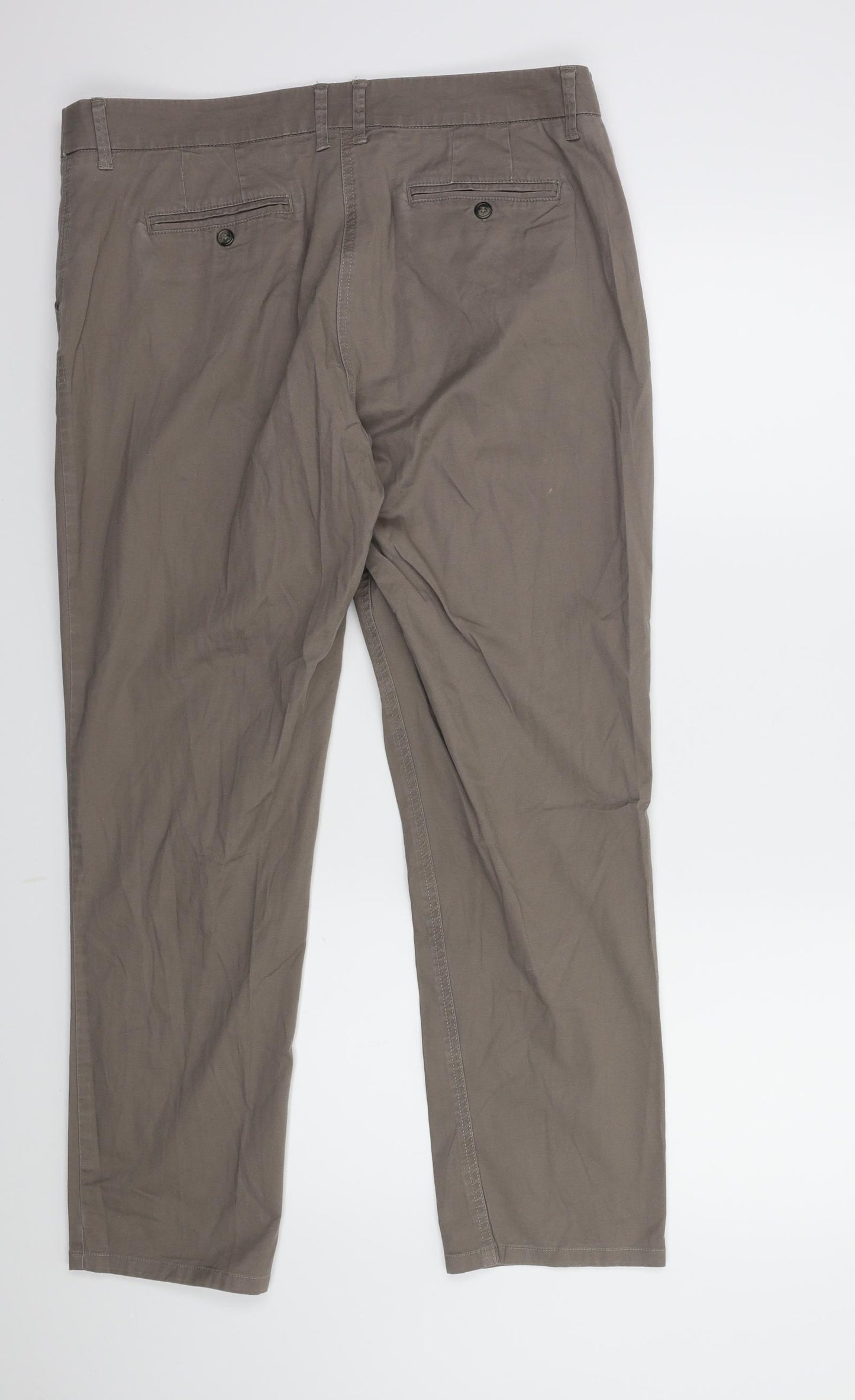 Maine Womens Green   Chino Trousers Size 14 L27 in