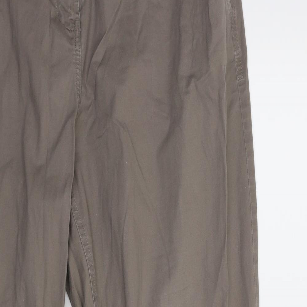 Maine Womens Green   Chino Trousers Size 14 L27 in