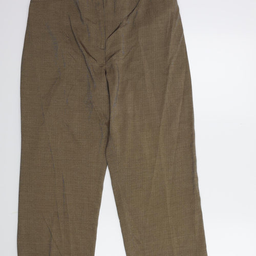 Marks and Spencer Womens Brown   Trousers  Size 18 L26 in
