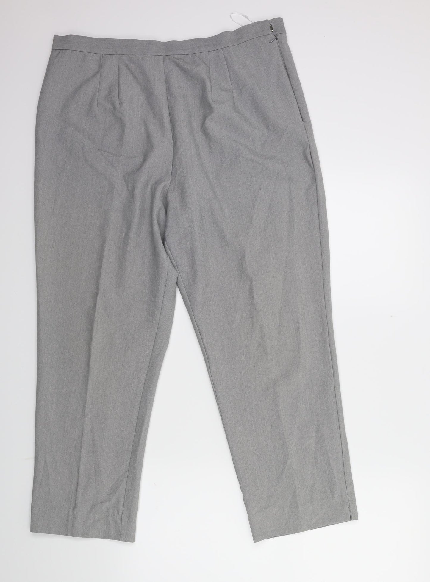 Just Elegance  Womens Grey   Trousers  Size 16 L26 in