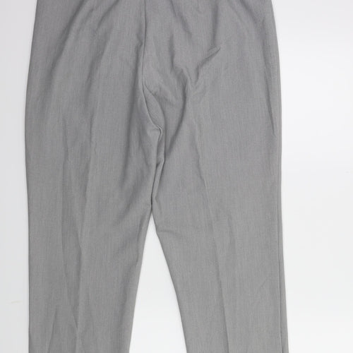 Just Elegance  Womens Grey   Trousers  Size 16 L26 in