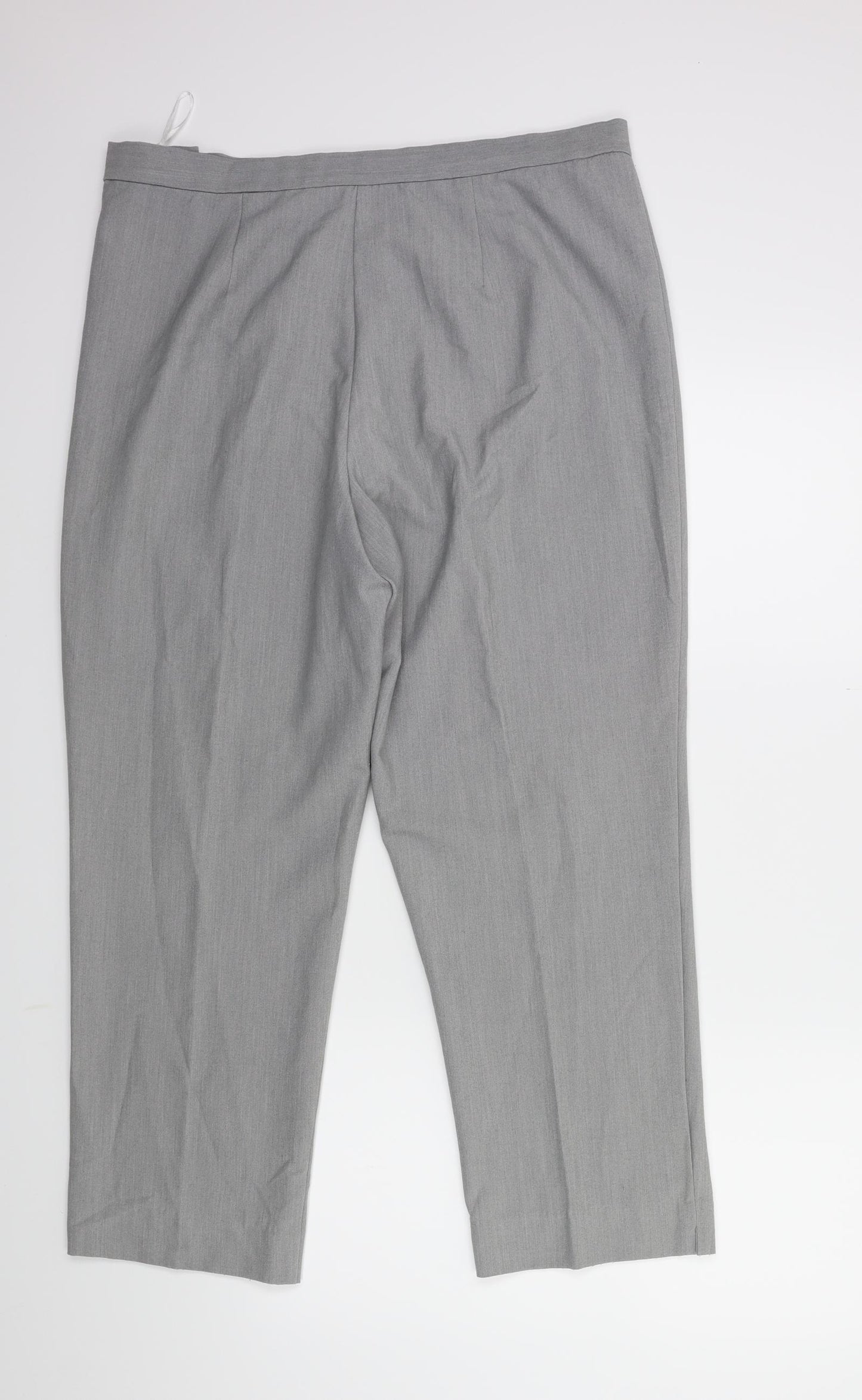 Just Elegance  Womens Grey   Trousers  Size 16 L26 in