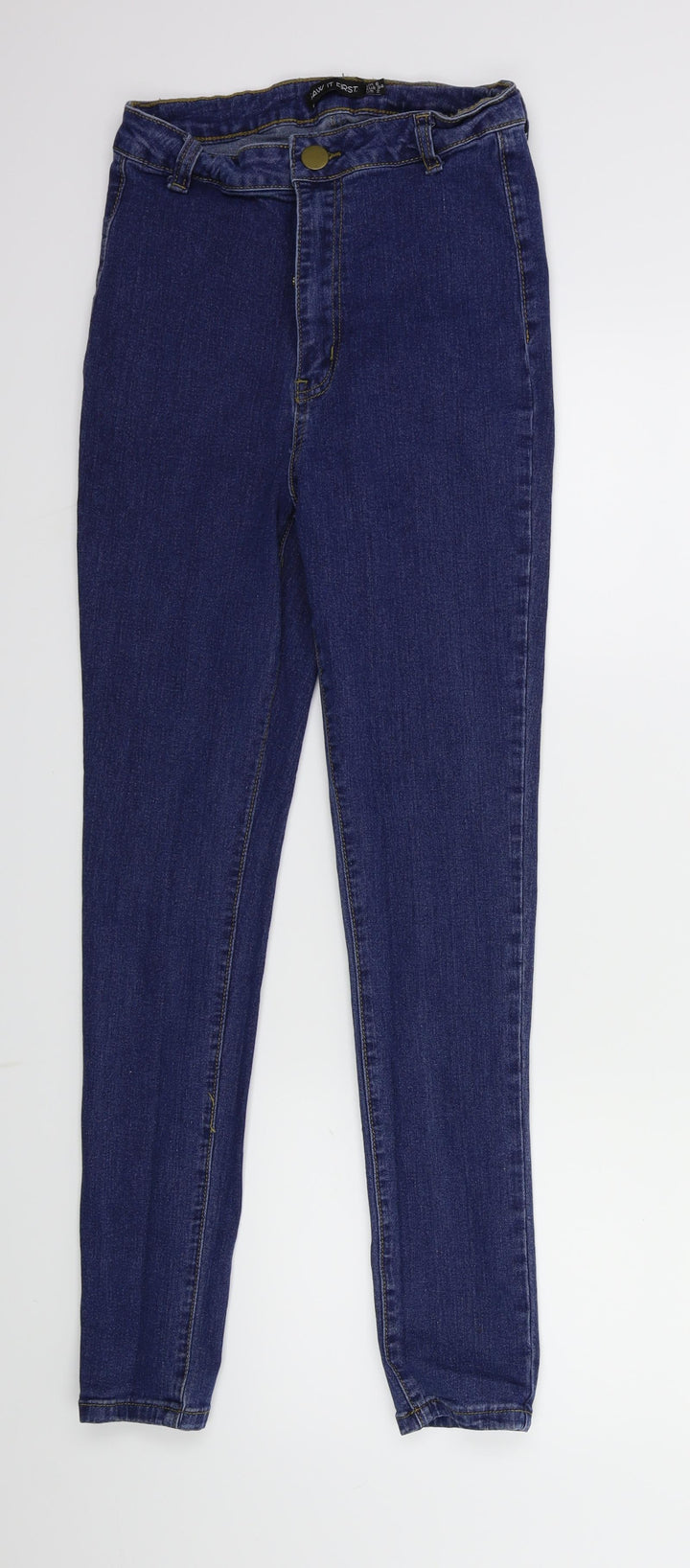 I SAW IT FIRST Womens Blue Denim Skinny Jeans Size 6 L26 in