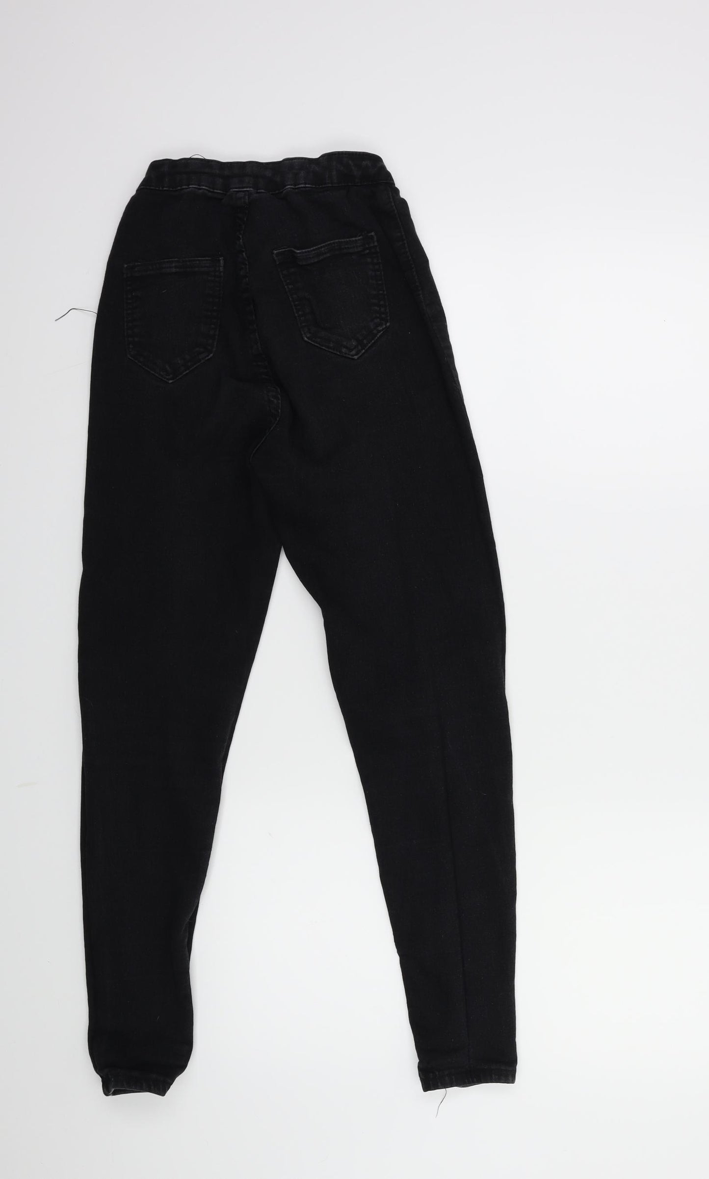 Denim Wise Womens Black  Denim Skinny Jeans Size 6 L28 in