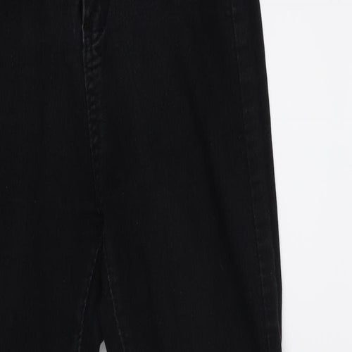 Denim Wise Womens Black  Denim Skinny Jeans Size 6 L28 in