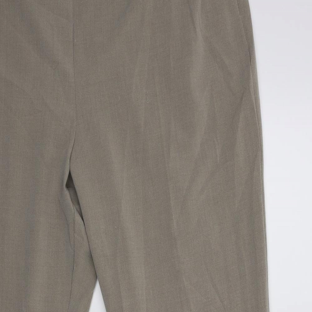 Marks and Spencer Womens Grey    Trousers Size 18 L29 in