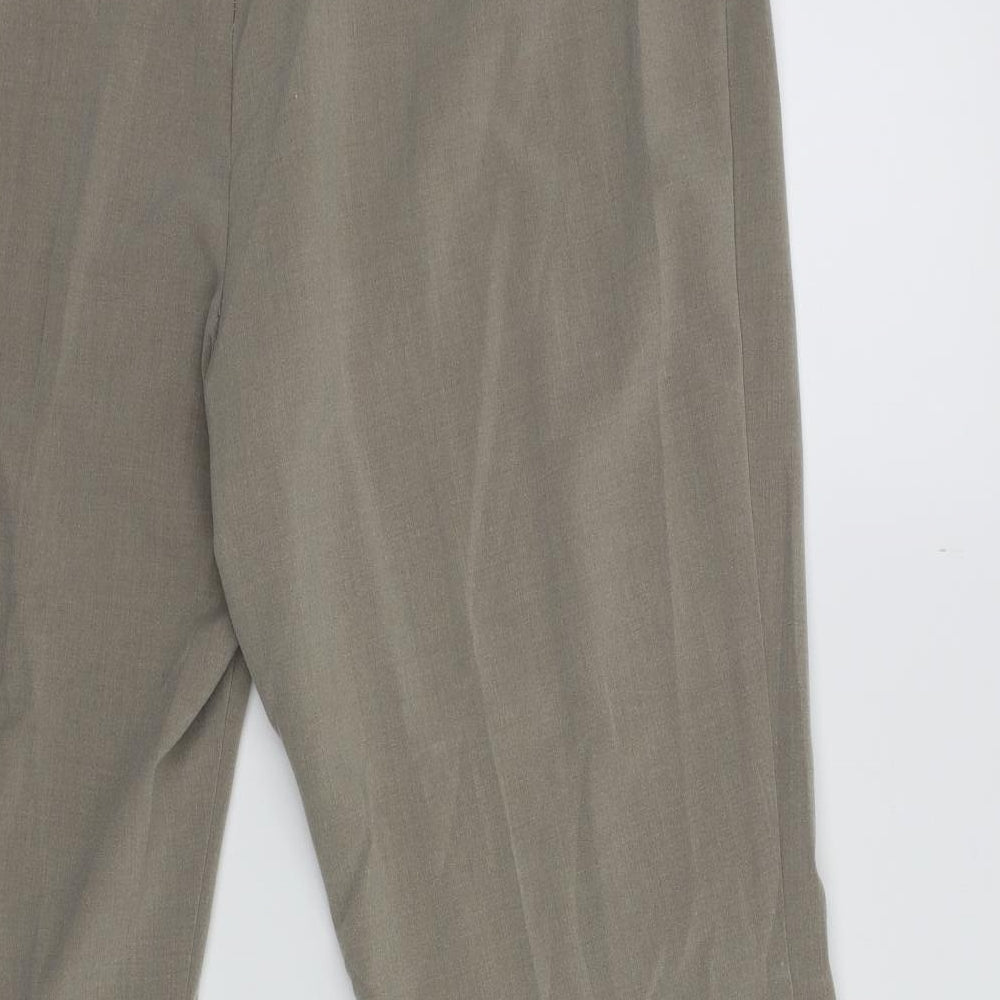 Marks and Spencer Womens Grey    Trousers Size 18 L29 in