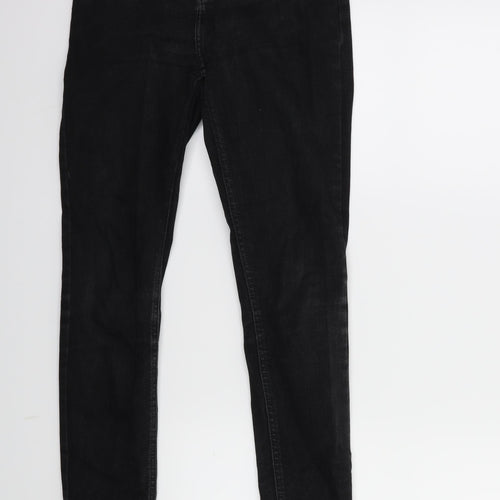 New Look Womens Black  Denim Skinny Jeans Size 8 L26 in