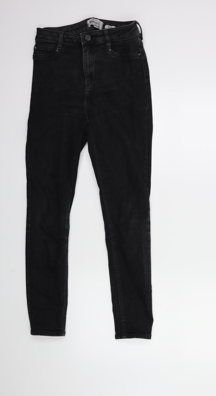 New Look Womens Black Denim Skinny Jeans Size 8 L26 in