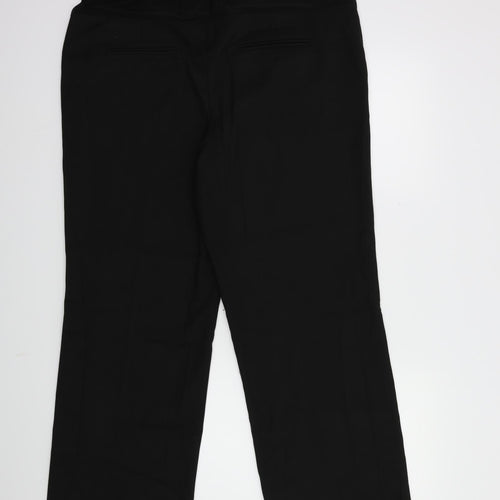 Preworn Womens Black   Trousers  Size 40 in L30 in