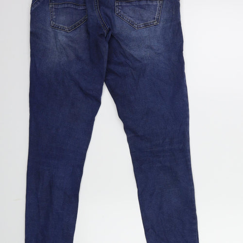 Cream Womens Blue  Denim Skinny Jeans Size 26 in L28 in