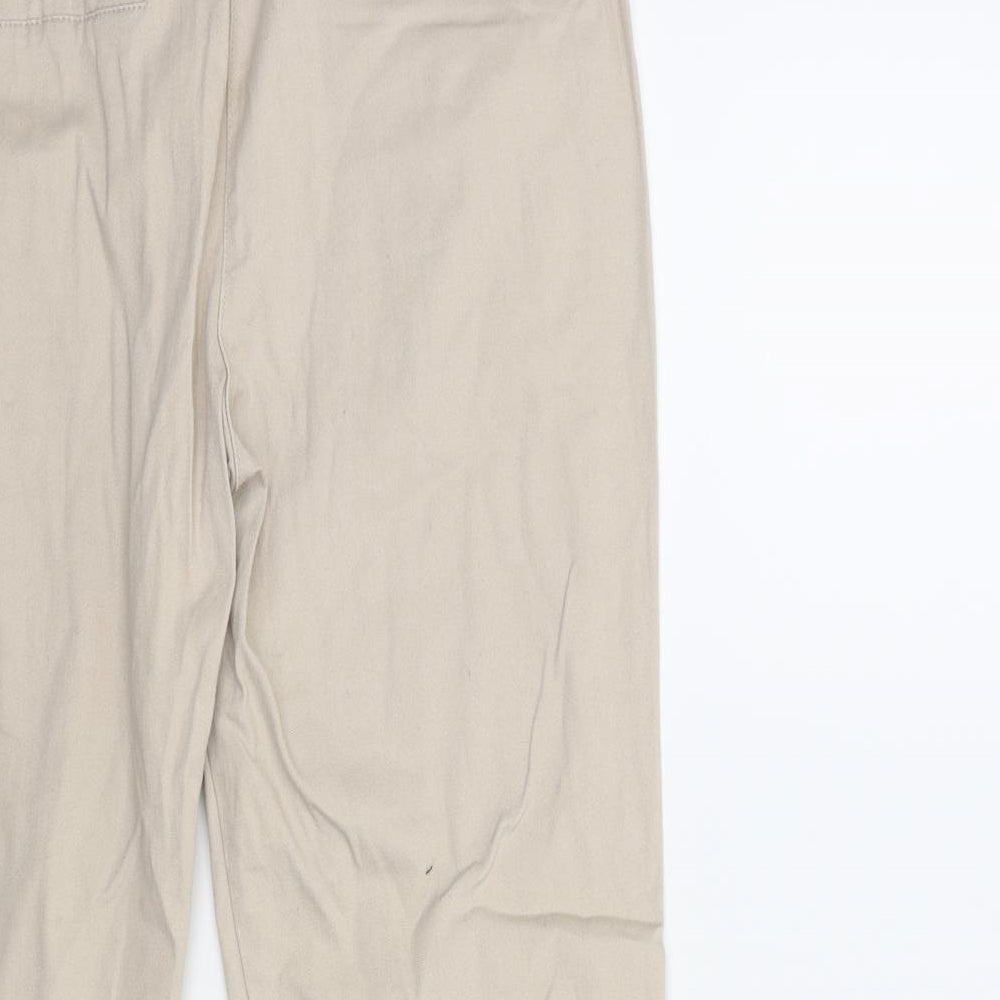Wallis Womens Beige   Trousers  Size 10 L29 in