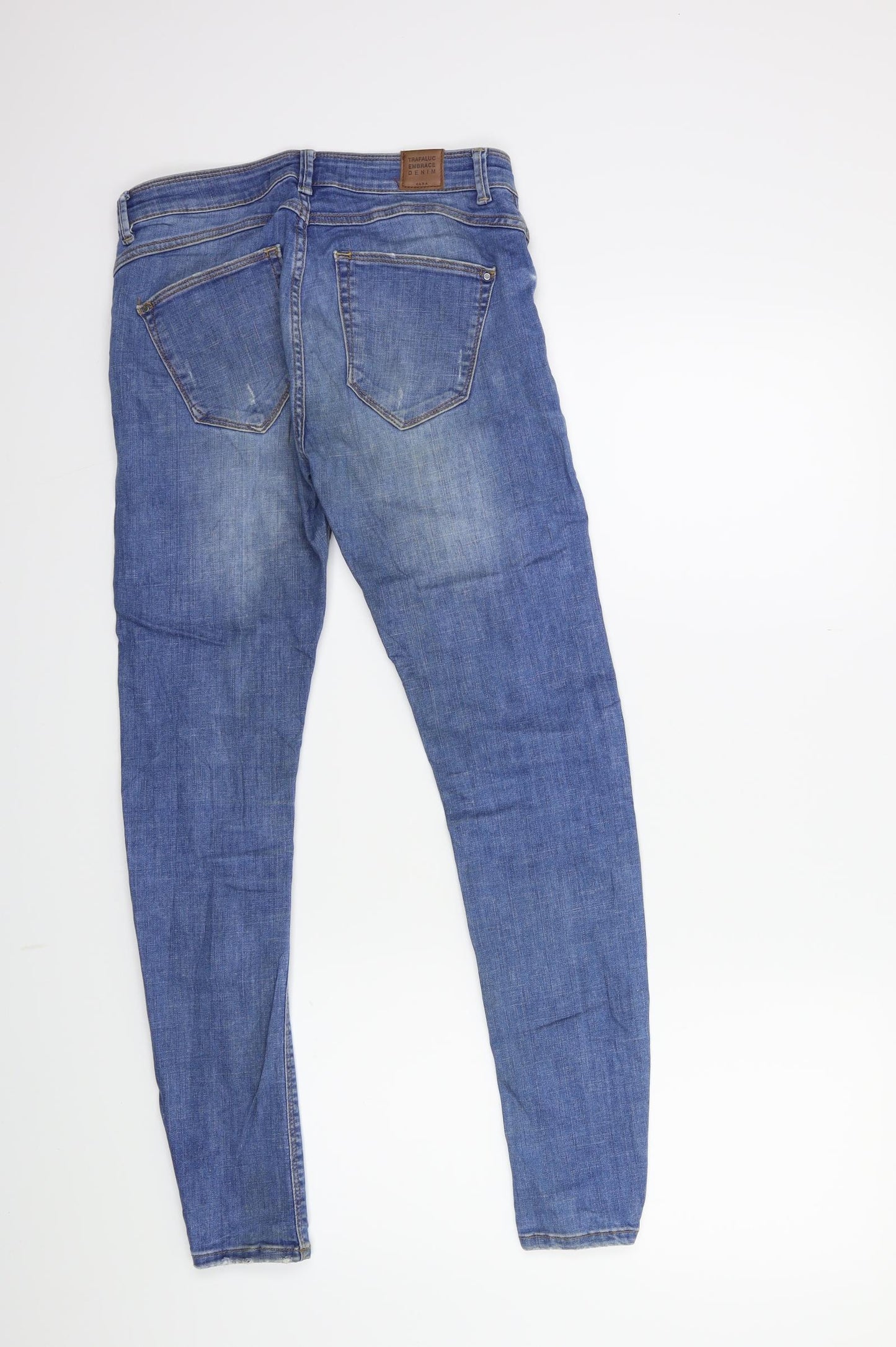 Zara Womens Blue   Skinny Jeans Size 10 L28 in